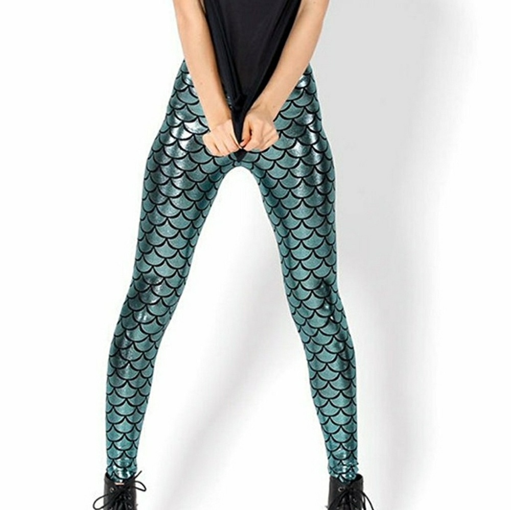 Mermaid Leggings Women's Size M